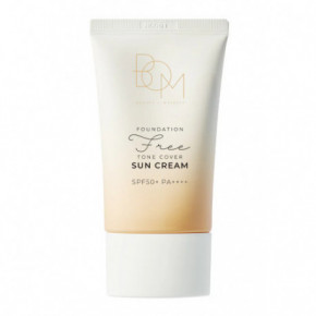 BOM Foundation-Free SPF50+PA++++ Värvi parandav päikesekaitsekreem 50ml