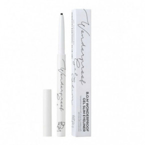 BOM Wonderproof Gel Slim Eyeliner Gēla acu laineris Midnight Black