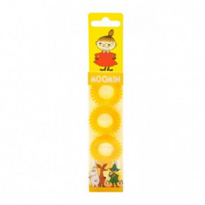 MOOMIN Hair Ring Yellow Plaukų gumytės 4vnt