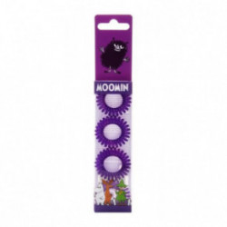 MOOMIN Hair Ring Purple Plaukų gumytės 4vnt