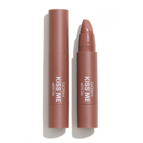 GOSH Copenhagen Kiss Me Matte Lips Matiniai lūpų dažai 001 Hot Kiss