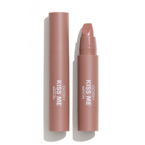 GOSH Copenhagen Kiss Me Matte Lips Matiniai lūpų dažai 001 Hot Kiss
