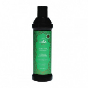 MKS eco Curly Hair Hydrating Conditioner Soft Blossom Scent Drėkinantis garbanotų plaukų kondicionierius 296ml