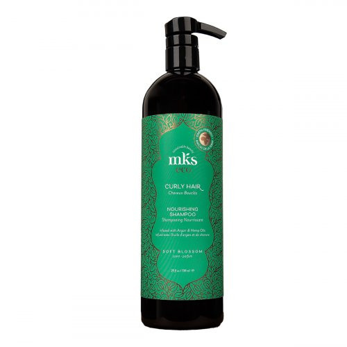 MKS eco Curly Hair Nourishing Shampoo Soft Blossom Scent Maitinantis šampūnas garbanotiems plaukams 296ml