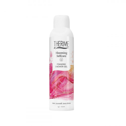 Therme Blooming Selfcare Foaming Shower Gel Dušo putos 200ml