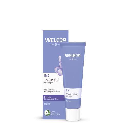 Weleda Iris Balancing Day Cream Dieninis drėkinamasis kremas su vilkdalgiais 30ml