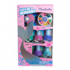 Martinelia Let's Be Mermaids Nail Design Kit Nagų priemonių rinkinys mergaitėms