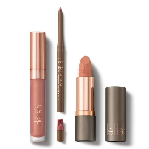Delilah Nude Lip Wardrobe Vol2 rinkinys lūpoms Rinkinys