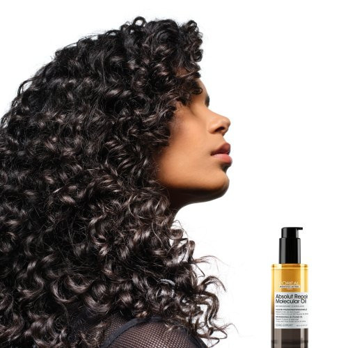 L'Oréal Professionnel Absolut Repair Molecular Bi-Phase Oil Dvifazis atkuriamasis plaukų aliejus 90ml