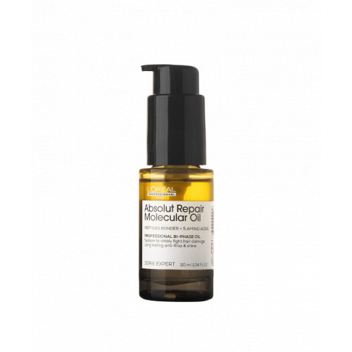 L'Oréal Professionnel Absolut Repair Molecular Bi-Phase Oil Dvifazis atkuriamasis plaukų aliejus 90ml