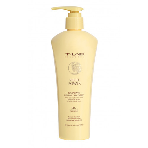 T-LAB Professional Root Power Re-Growth Peptide Treatment Plaukų augimą skatinantis kondicionierius 300ml