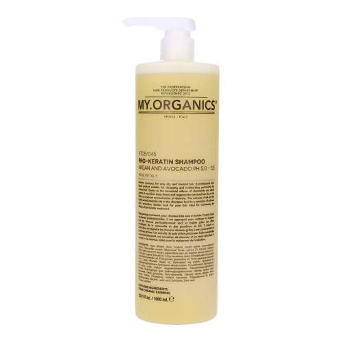 My.Organics The Oganic Pro-Keratin Shampoo Plaukų šampūnas su arganu ir avokadu 250ml