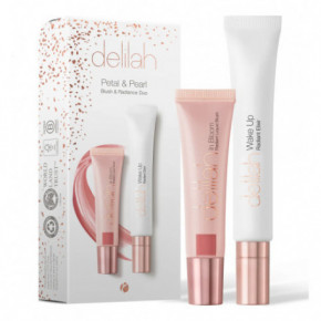 Delilah Petal & Pearl Blush & Radiance Duo Grožio rinkinys veidui Rinkinys