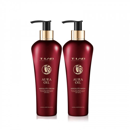 T-LAB Professional Aura Oil Prabangus kūno priežiūros priemonių rinkinys