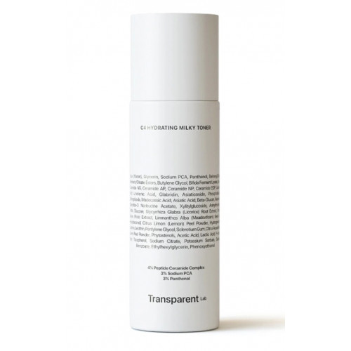 Transparent Lab C4 Hydrating Milky Toner Drėkinamasis veido tonikas 130ml