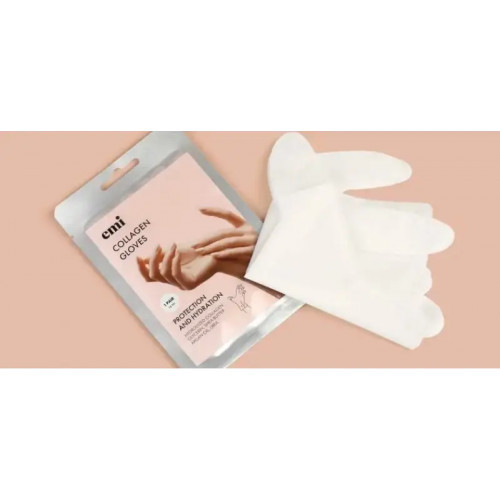 E.Mi Collagen Gloves Kolageno pirštinės rankoms 1 pora