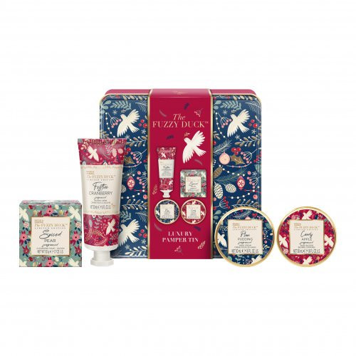 Baylis & Harding The Fuzzy Duck Winter Wonderland Luxury Pamper Tin Gift Set Dovanų rinkinys