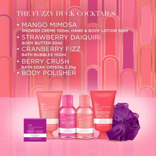 Baylis & Harding The Fuzzy Duck Cotswold Cocktails Luxury Pamper Present Gift Set Dovanų rinkinys