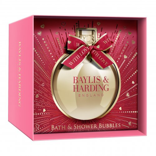 Baylis & Harding Midnight Cherry Festive Bauble Gift Vonios ir dušo putos 250ml