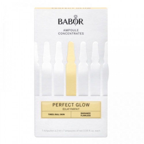 Babor Perfect Glow Ampoule Concentrate Drėkinančios ir švytėjimo suteikiančios ampulės veidui 7x2ml