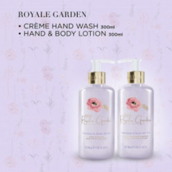 Baylis & Harding Royale Garden Rose, Poppy & Vanilla Luxury Hand Care Gift Set Rankų priežiūros rinkinys 2x300ml