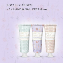 Baylis & Harding Royale Garden Rose, Poppy & Vanilla Luxury Hand Treats Gift Set Rankų kremų rinkinys 3x50ml