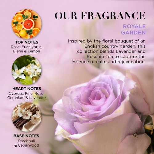 Baylis & Harding Royale Garden Rose, Poppy & Vanilla Luxury Hand Treats Gift Set Rankų kremų rinkinys 3x50ml