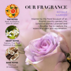 Baylis & Harding Royale Garden Rose, Poppy & Vanilla Luxury Hand Treats Gift Set Rankų kremų rinkinys 3x50ml