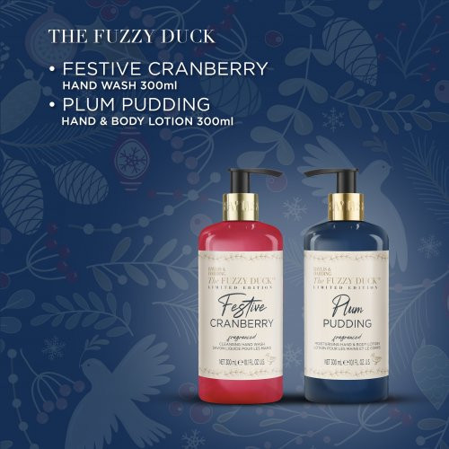 Baylis & Harding The Fuzzy Duck Winter Wonderland Luxury Hand Care Gift Set Prabangus, šventinis rinkinys rankų priežiūrai