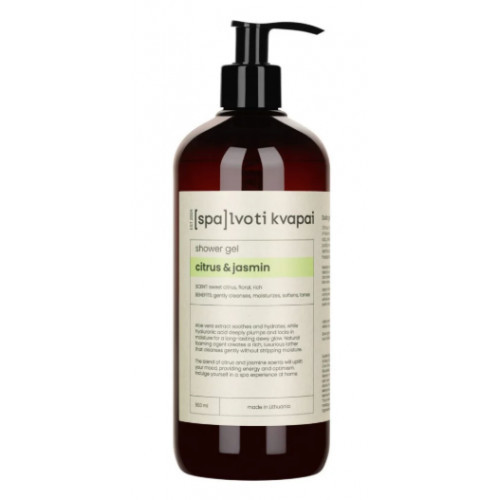 Spalvoti Kvapai Shower Gel Citrus&Jasmin Dušo gelis 250ml
