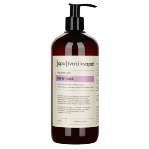 Spalvoti Kvapai Shower Gel Iris & Musk Dušo gelis 250ml