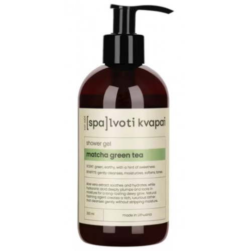 Spalvoti Kvapai Shower Gel Matcha Green Tea Dušo gelis 250ml