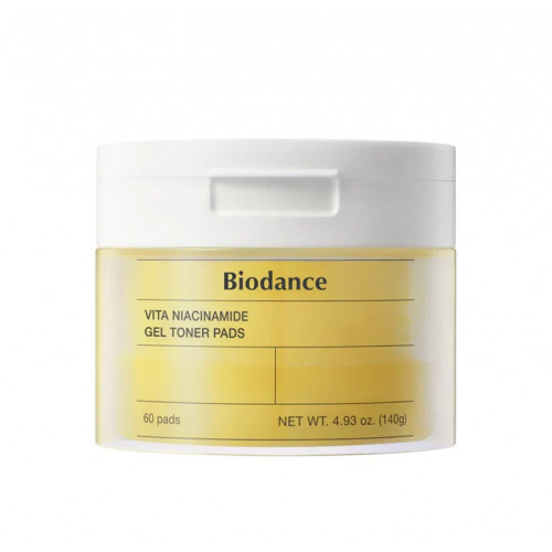 Biodance Vita Niacinamide Gel Toner Pads Geliniai toniko diskeliai 140g