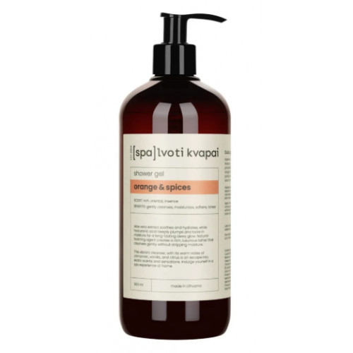 Spalvoti Kvapai Shower Gel Orange&Spices Dušo gelis 250ml