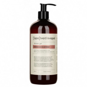Spalvoti Kvapai Shower Gel Tobbacco & Amber Dušas gēls 500ml