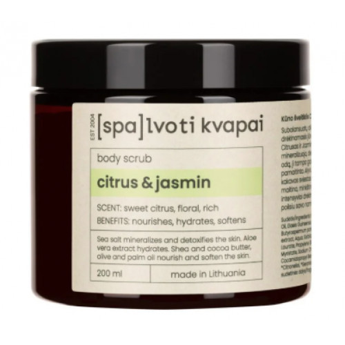 Spalvoti Kvapai Body Scrub Kūno šveitiklis 200ml