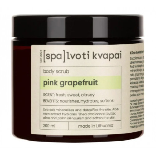 Spalvoti Kvapai Body Scrub Kūno šveitiklis 200ml