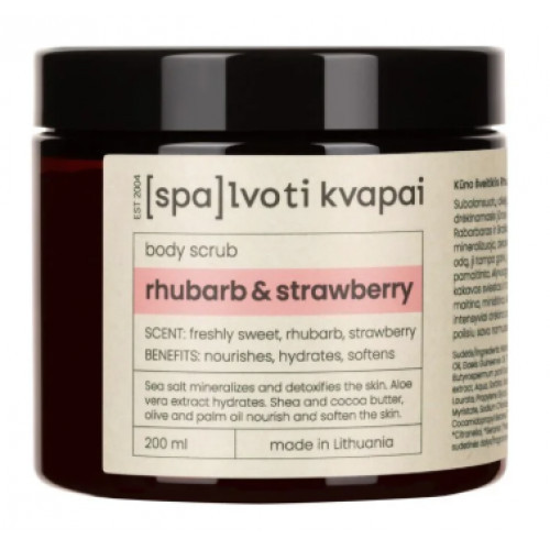 Spalvoti Kvapai Body Scrub Kūno šveitiklis 200ml