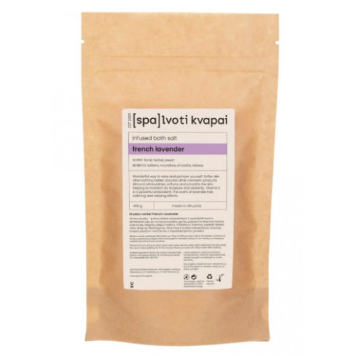 Spalvoti Kvapai Infused Bath Salt Vonios druska 400ml