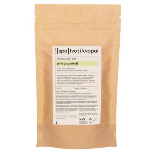 Spalvoti Kvapai Infused Bath Salt Vonios druska 400ml