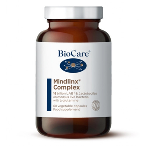 Biocare Mindlinx Complex Gerųjų bakterijų kapsulės 60 vnt.