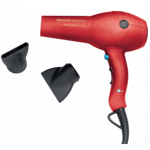 Diva Pro Styling Veloce 3800 Pro Hair Dryer Plaukų džiovintuvas Black