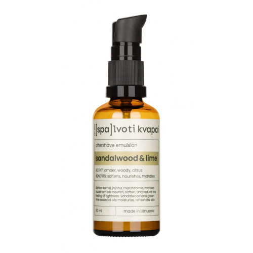 Spalvoti Kvapai Aftershave Emulsion Emulsija po skutimosi 50ml