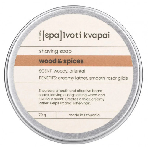 Spalvoti Kvapai Shaving Soap Skutimosi muilas 70g