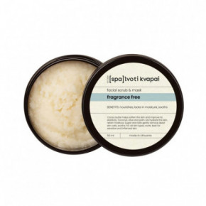 Spalvoti Kvapai Facial Scrub & Mask Veido šveitiklis-kaukė 50ml