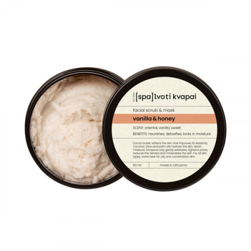 Spalvoti Kvapai Facial Scrub & Mask Veido šveitiklis-kaukė 50ml