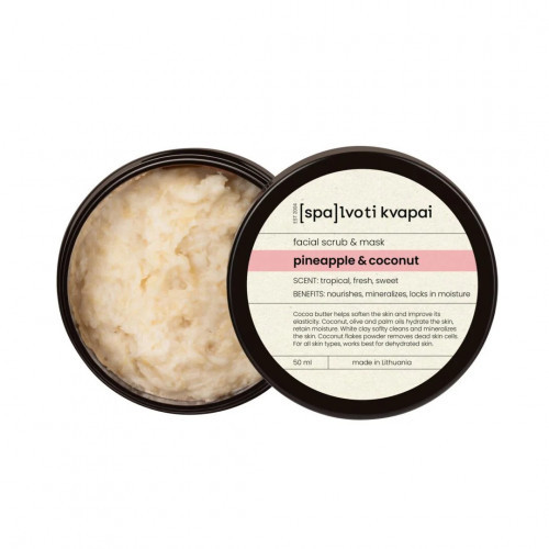 Spalvoti Kvapai Facial Scrub & Mask Veido šveitiklis-kaukė 50ml