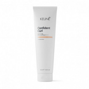 Keune Confident Curl Leave-in Curly Hair Cream Nenuplaunamas garbanas paryškinantis kremas 300ml