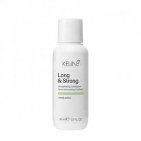 Keune Long & Strong Strengthening Conditioner Plaukus stiprinantis kondicionierius 80ml