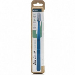 Jordan Green Clean Medium Toothbrush Vidutinio kietumo dantų šepetėlis Pink